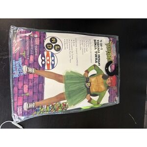 InSpirit Designs TMNT Ninja Turtles Costume Girls Small Green Tutu Dress 4-In-1